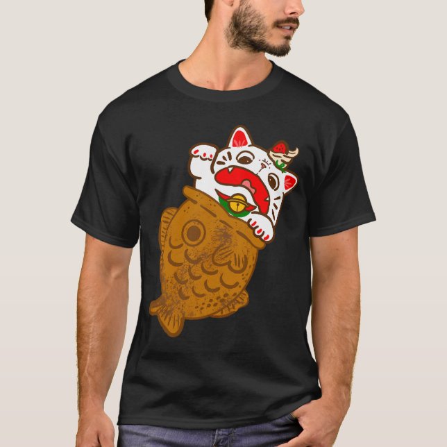 Taiyaki Neko T-Shirt (Front)