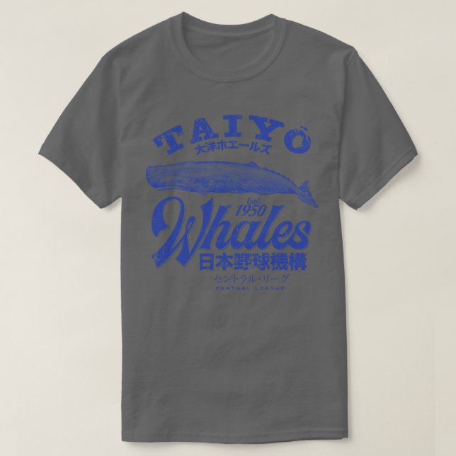 Taiyo Whales T-Shirt (Design Front)