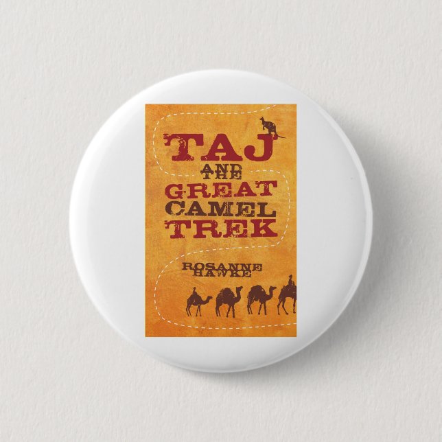 taj 6 cm round badge (Front)