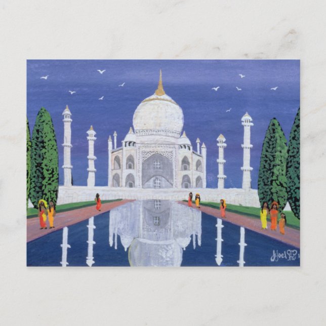 Taj Mahal 1995 Postcard (Front)