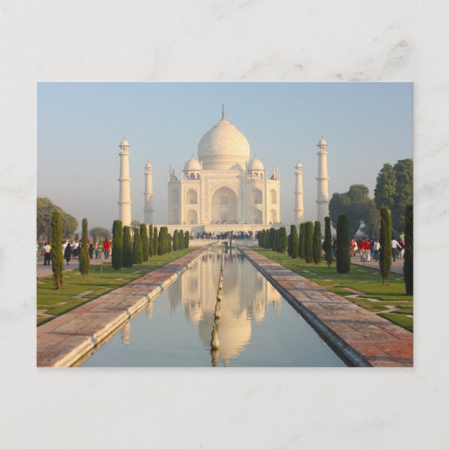 Taj mahal , A famous historical monument Postcard (Front)