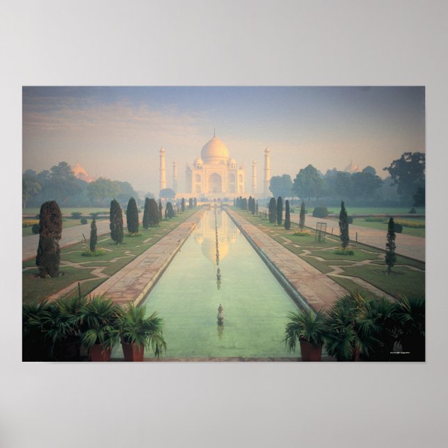 Taj Mahal, Agra, India 2 Poster (Front)
