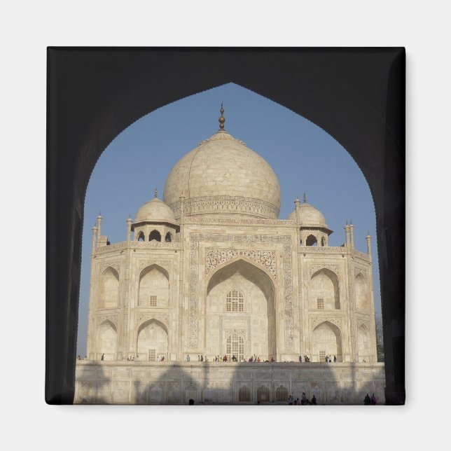 taj mahal arched magnet (Front)