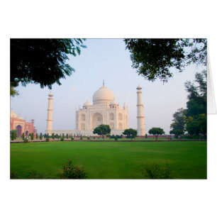 Taj Mahal at sunrise one of the wonders of the