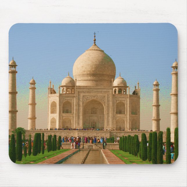 taj mahal bright mouse pad (Front)