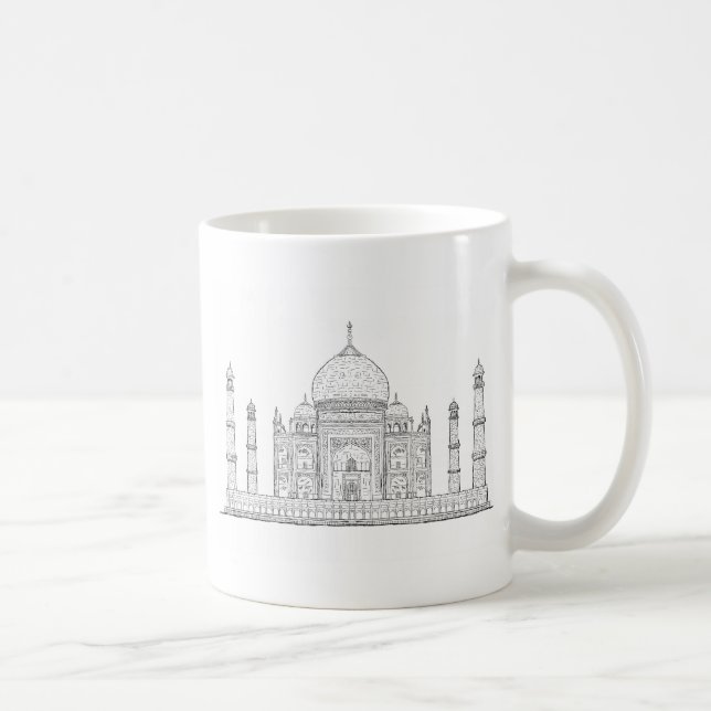 taj mahal coffee mug (Right)