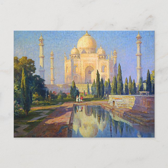 Taj Mahal Colin Campbell Cooper Postcard (Front)