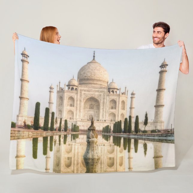 TAJ MAHAL FLEECE BLANKET (In Situ)