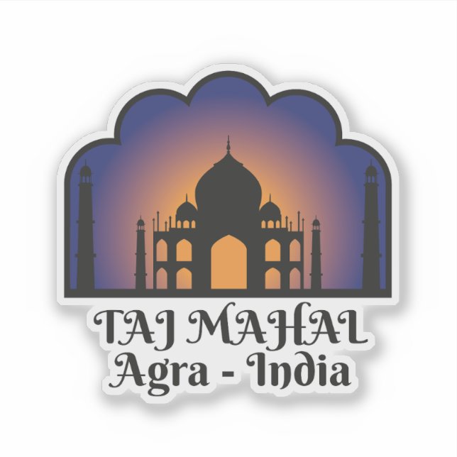 Taj Mahal for Culture, Art, Travel Collectors   (Front)