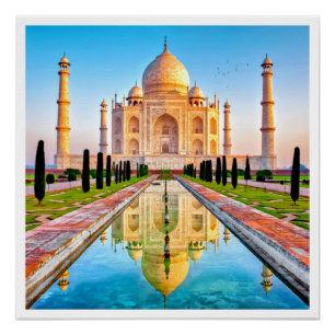TAJ MAHAL high definition  Poster