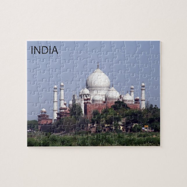 taj mahal india jigsaw puzzle (Horizontal)
