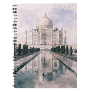 Taj Mahal, India Notebook