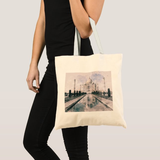 Taj Mahal, India Tote Bag (Front (Product))