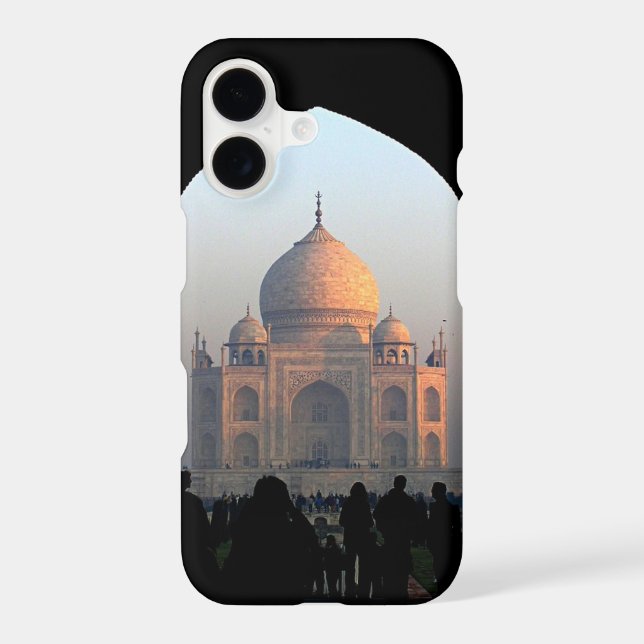 Taj Mahal Light of Dawn India Architecture Photo (Back)
