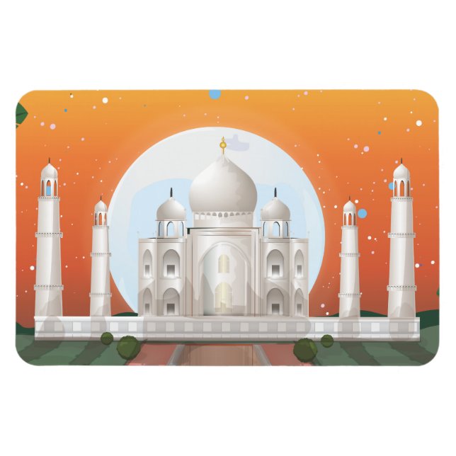 Taj Mahal Magnet (Horizontal)
