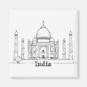 Taj Mahal Magnet