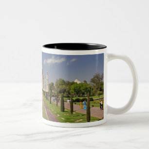 Taj Mahal mausoleum / Agra, India 2 Two-Tone Coffee Mug