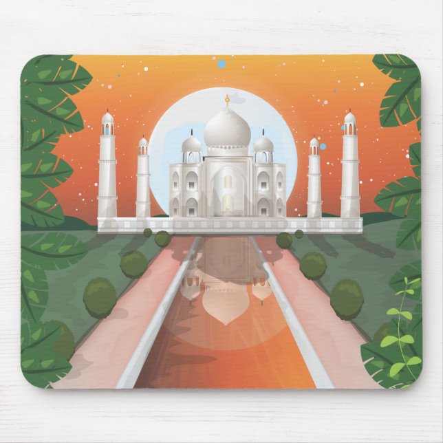 Taj Mahal Mouse Pad (Front)