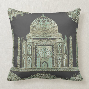 Taj Mahal - Oriental Bohemian Style Cushion