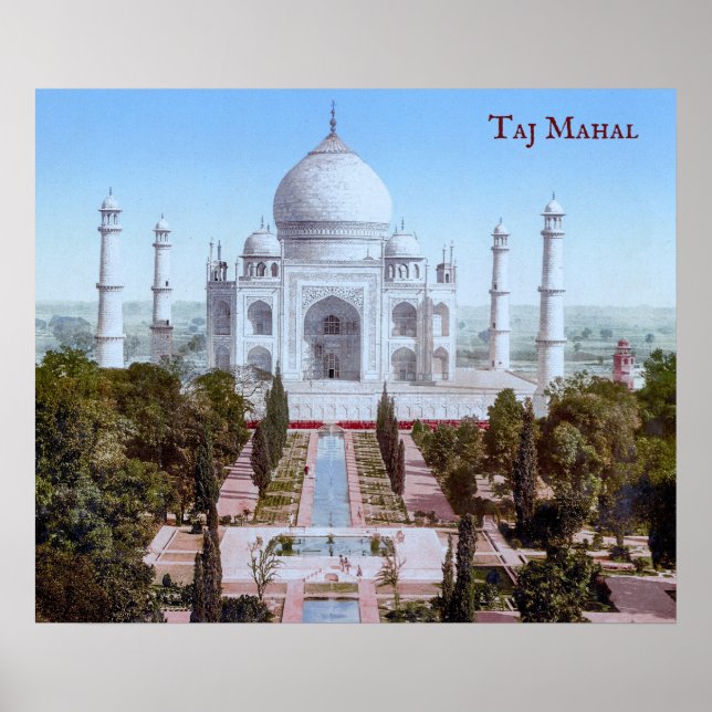 Taj Mahal Poster (Front)