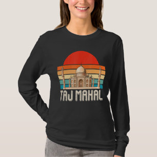 Taj Mahal Sunrise Temple Monument From India Asia T-Shirt