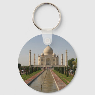 taj mahal water key ring