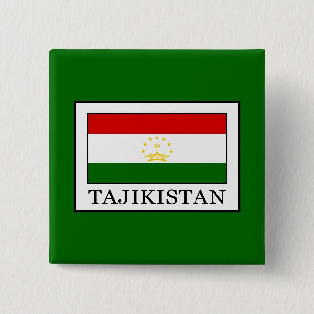 Tajikistan 15 Cm Square Badge (Front)