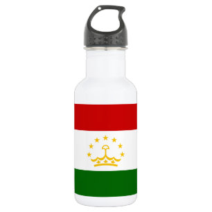 Tajikistan Flag 532 Ml Water Bottle