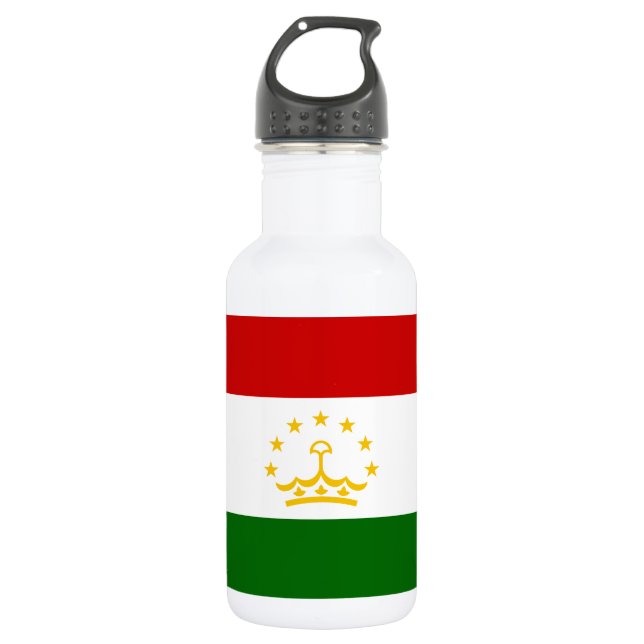 Tajikistan Flag 532 Ml Water Bottle (Front)