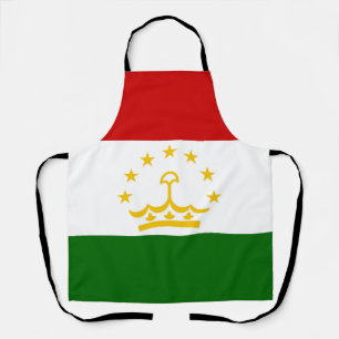 Tajikistan flag apron