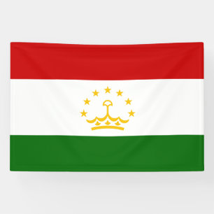 Tajikistan Flag Banner