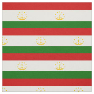 Tajikistan Flag Fabric
