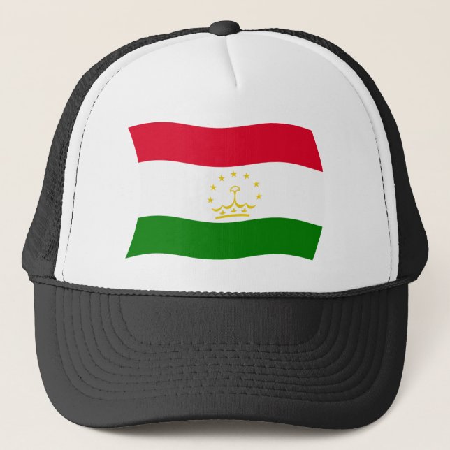 Tajikistan Flag Hat (Front)