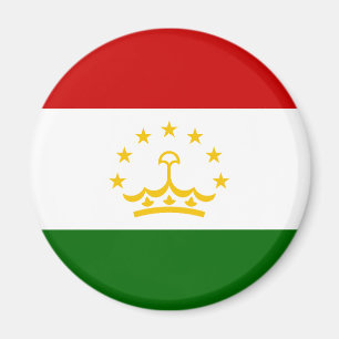 Tajikistan Flag Magnet