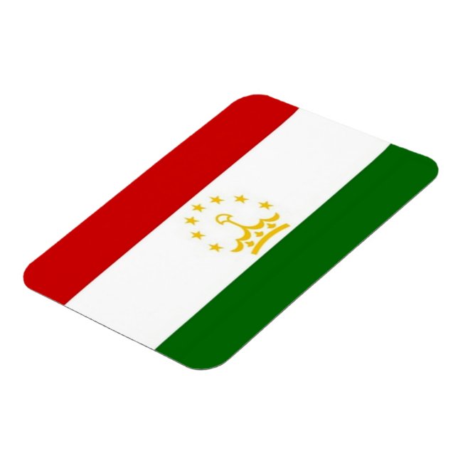Tajikistan - Flag - Magnet (Left Side)