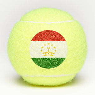 Tajikistan Flag Tennis Balls