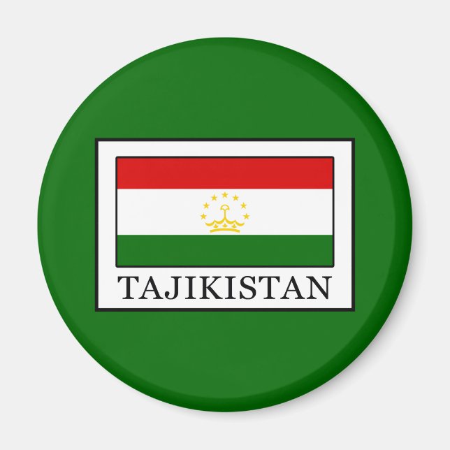 Tajikistan Magnet (Front)