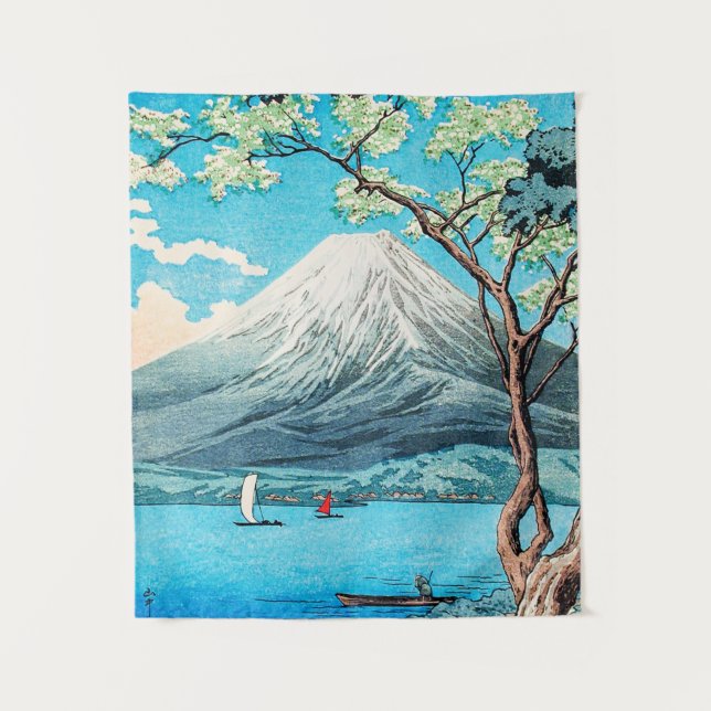 Takahashi - Mount Fuji from Lake Yamanaka Tapestry (Front)