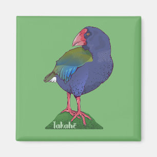 Takahe NZ bird Magnet