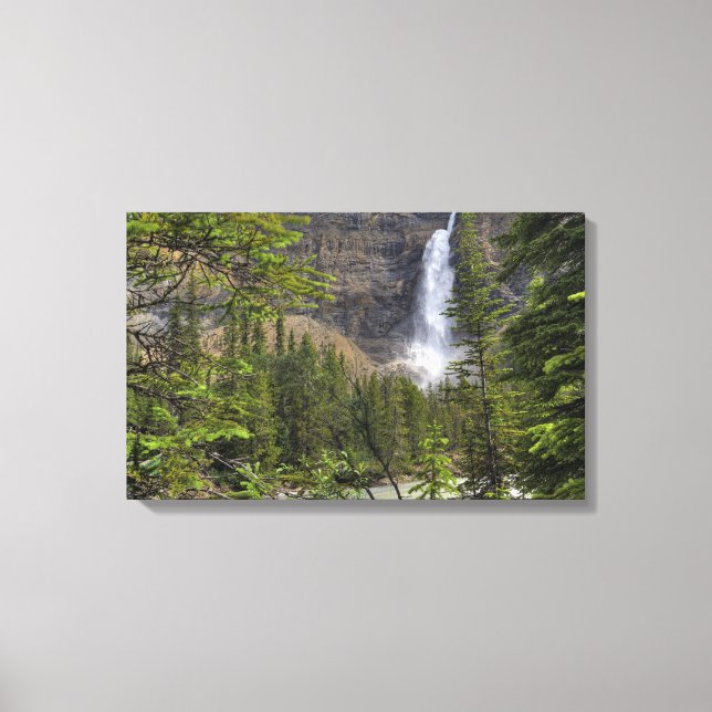 Takakkaw  Falls Canvas Print (Front)