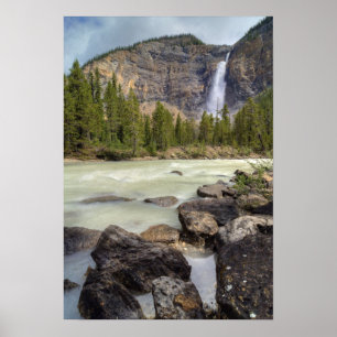 Takakkaw Falls Poster