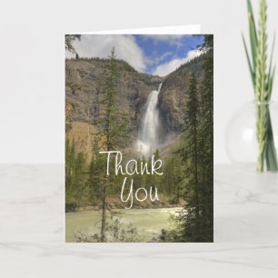 Takakkaw Falls Thank You Card