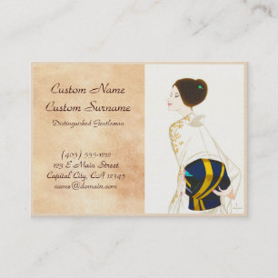 Takasawa Keiichi Pictures of Women Number 4 Business Card