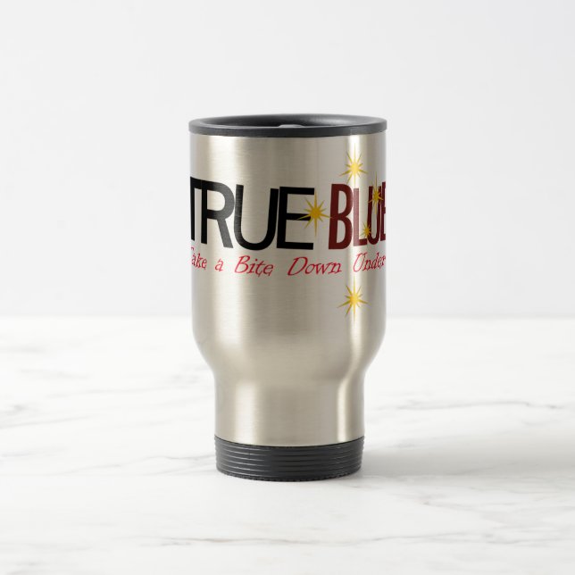 Take a Bite Down Under Travel Mug (Center)