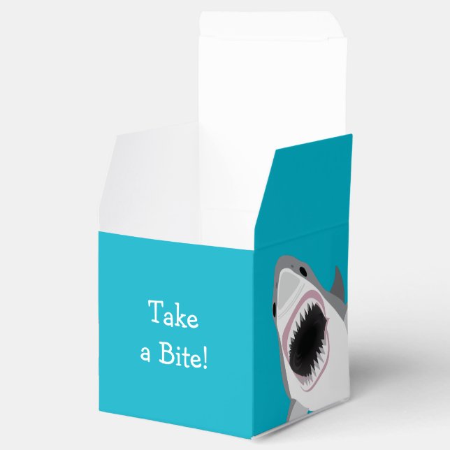 Take a Bite - Great White Shark Funny Favour Box (Opened)