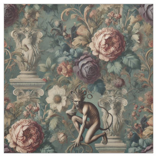 Take a Bow – Gothic Victorian Statement Tile Fabric