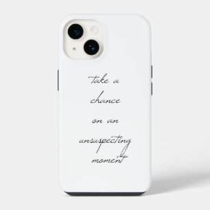 Take A Chance iPhone Case