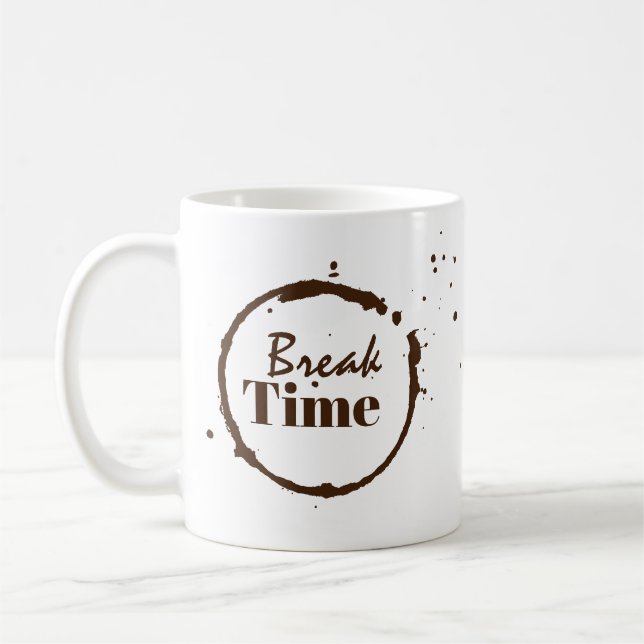 Take a Coffee Break Mug (Left)