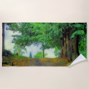 Take a deep breath! Enchanting landscape Beach Towel