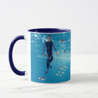 take a deep breath with a cool mug